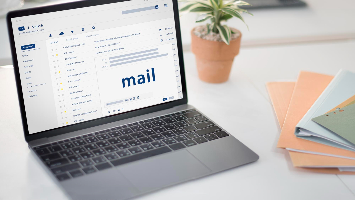 Email doanh nghiệp cho phép bạn tùy chỉnh dung lượng lưu trữ thoải mái theo nhu cầu