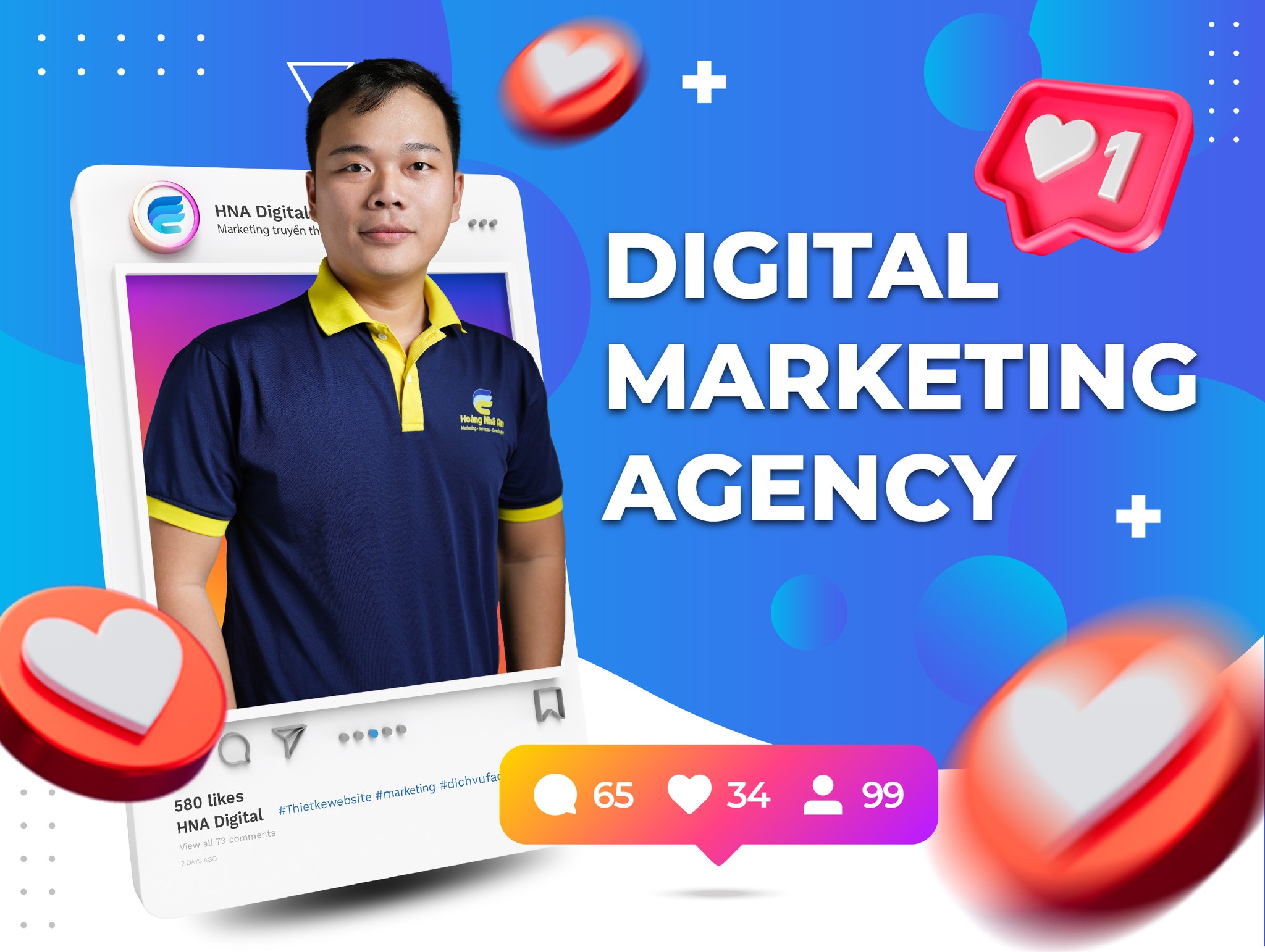 Hoàng Nhã An (HNA) là đơn vị marketing truyền thông hàng đầu tại Quy Nhơn